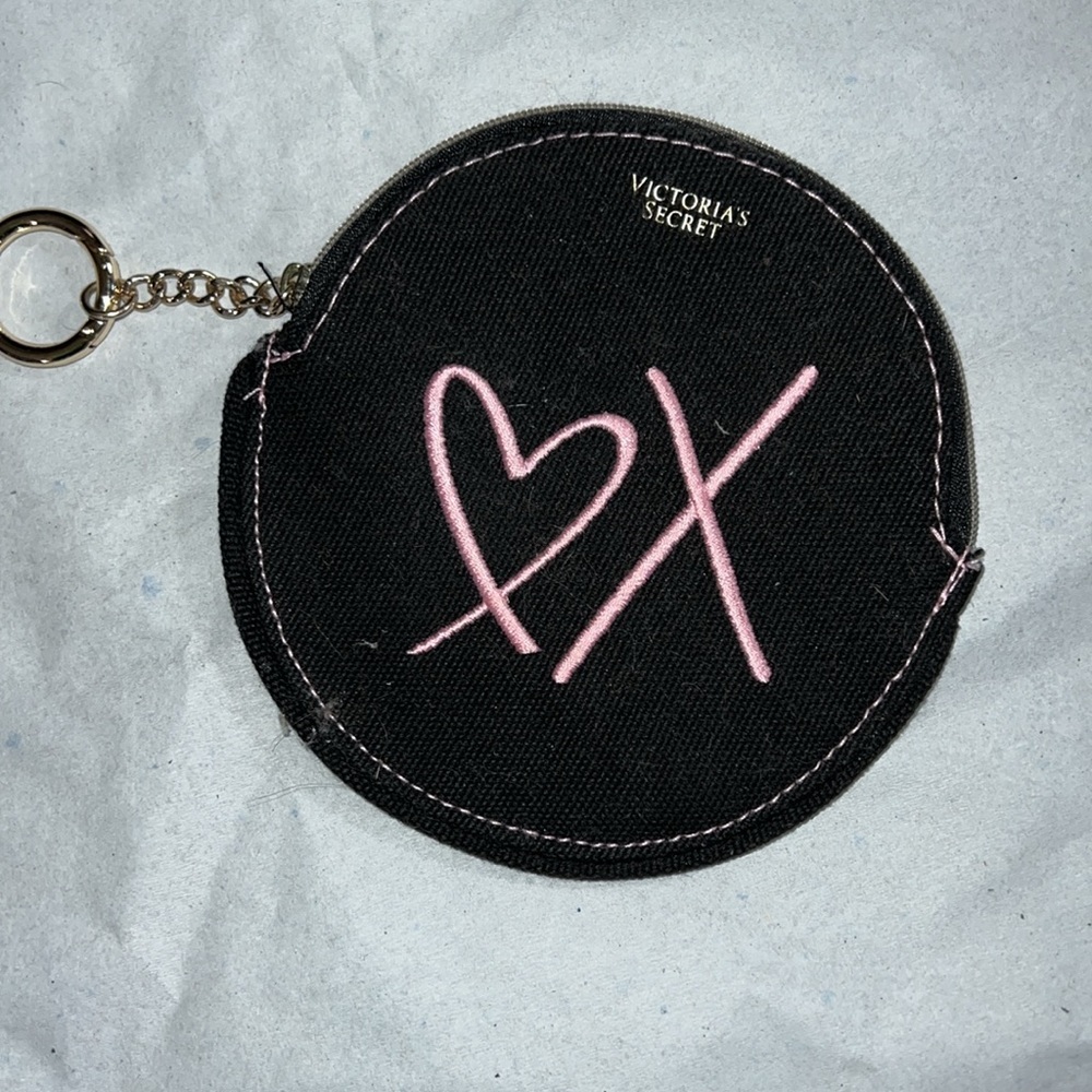 Victoria’s Secret makeup coin jewelry purse keychain​